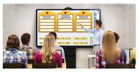 Интерактивная панель передвижная SKY DISPLAY 84"